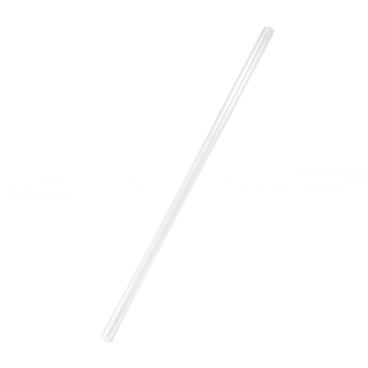 STRAIGHT TRANSPT MILK SHAKE STRAW  24CM -50X100 PCS