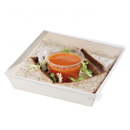 PET LIT FOR 210SAMBQ2323 230X230X25MM - 4X25 PCS