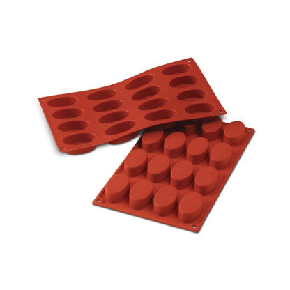 SF017 - STAMPO IN SILICONE NR.16 SMALL OVALS 55X33 H20 MM