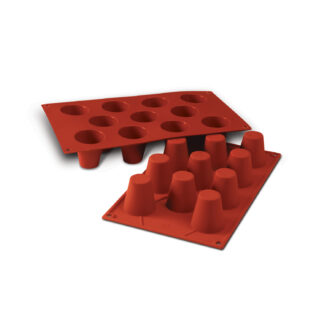 SF020 - SILICONE NR.11 BABA' MEDIO ø45 H 48 MM TERRACOTTA