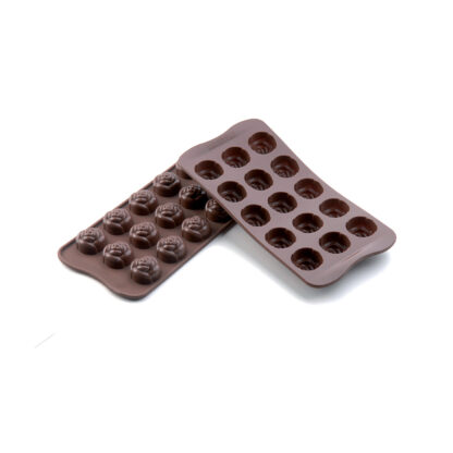 SCG13 ROSE - STAMPO IN SILICONE ø28 H 18 MM