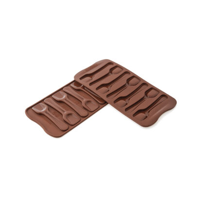 SCG28 CHOCO SPOON - STAMPO IN SILICONE 96X26 H 16 MM