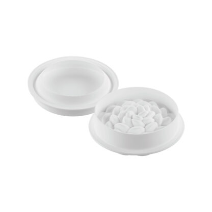 KIT FLEUR 1085 - SET 2 STAMPI IN SILICONE ø160 H 80 MM