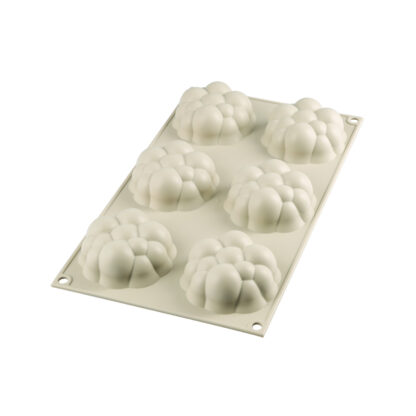 BOLLICINE - STAMPO IN SILICONE N. 6 BOLLICINE ø70 H 30 MM