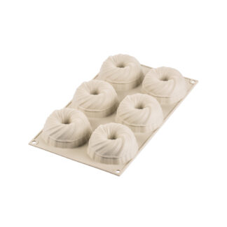 MINI INTRECCIO - STAMPO IN SILICONE N.6 ø75 H 35 MM