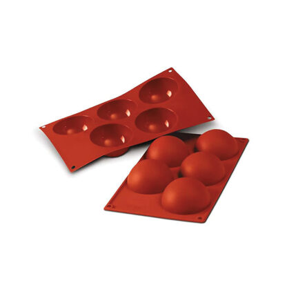 SF001 - STAMPO IN SILICONE N.5 HALF-SPHERE ø80 H 40 MM