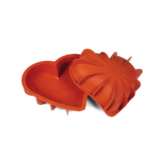 SFT211 - STAMPO IN SILICONE CUORE 205 X 186 H 54 MM