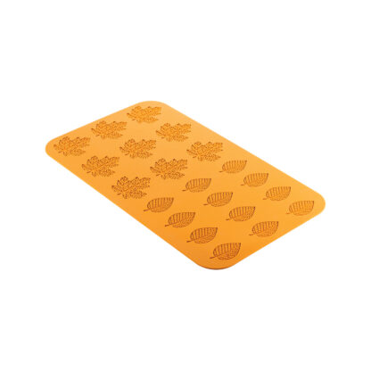 BOSCO - STAMPO IN SILICONE N.21 FOGLIE 71X69 H 1.5 MM - 60X37 H 1.5 MM