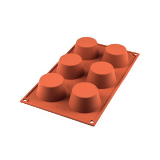 SF102 - STAMPO IN SILICONE N.6 MEDIUM MUFFIN ø68 H 38 MM