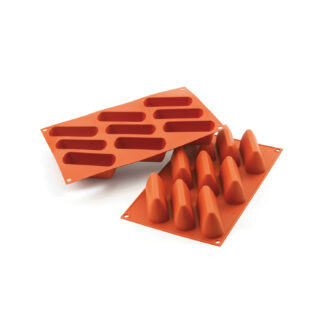 SF126 - STAMPO IN SILICONE N.9 GIANDUIOTTO 93X31 H42 MM TERRACOTTA