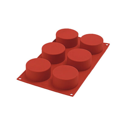SF127 - STAMPO IN SILICONE N.6 CYLINDERS ø 70 H 35 MM