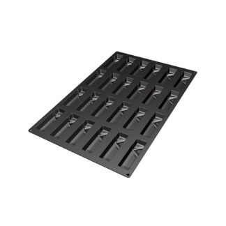 SQ037 - SESSANTAQUARANTA N. 24 TRIANGLE 120X36,5 H 31 MM NERO