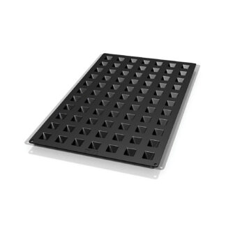 SQ046 - SESSANTAQUARANTA N. 77 MINI PYRAMID 28X 28 H 25 MM NERO