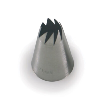 BA411 - BOCCHETTA IN ACCIAIO INOX PER SAC À POCHE FORO FIORE APERTO SMALL