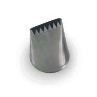 BD301 - BOCCHETTA IN ACCIAIO INOX PER SAC À POCHE DELIZIA 20X3 MM