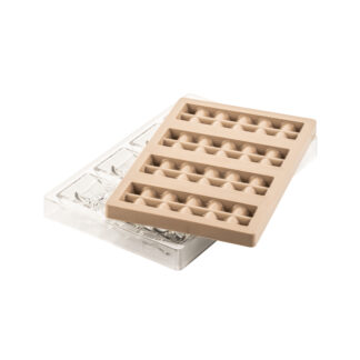 KIT SINFONIA T - CH023 TRITAN MOULD 150X50 H 20 MM + ICH023 SILICONE MOULD N.4