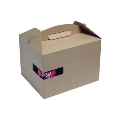 KRAFT TAKE AWAY LUNCH GO BOX 300X200X175MM-4x25pcs