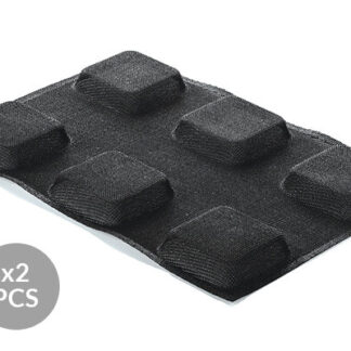 AIR PLUS 19 - SET 2 PZ STAMPO IN SILICONE N.20 SQUARE 85X85 H 20 MM