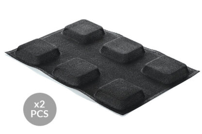 AIR PLUS 19 - SET 2 PZ STAMPO IN SILICONE N.20 SQUARE 85X85 H 20 MM