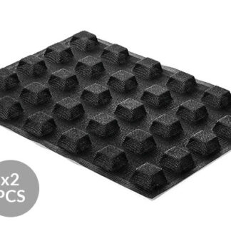 AIR PLUS 20 - SET 2 PZ STAMPO IN SILICONE N.30 SQUARE 35X35 H 16 MM