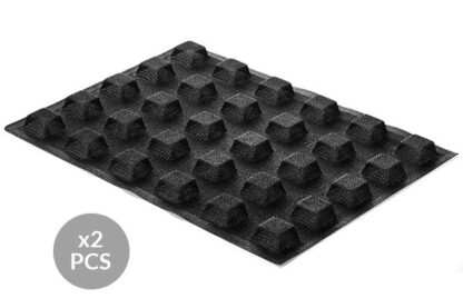 AIR PLUS 20 - SET 2 PZ STAMPO IN SILICONE N.30 SQUARE 35X35 H 16 MM
