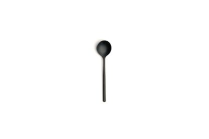 COFFEE/MOKA SPOON ATLANTIDA 18/10 6MM. ICE BLACK