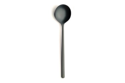 TABLE SPOON ATLANTIDA 18/10 6MM. ICE BLACK