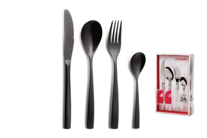 24 PIECES BCN SATIN BLACK