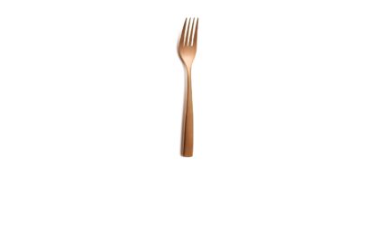 COPPER CAKE FORK BCN SATIN COPPER