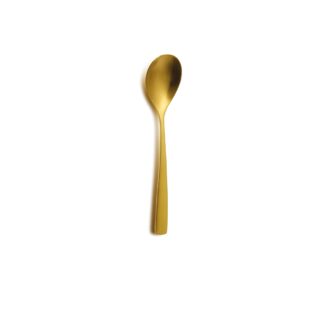 GOLD COFFEE SPOON BCN SATIN GOLD