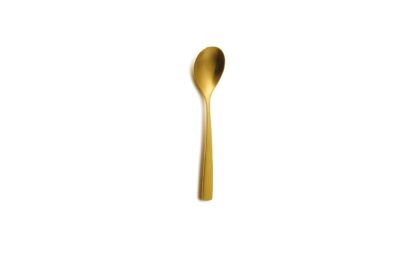 GOLD COFFEE SPOON BCN SATIN GOLD