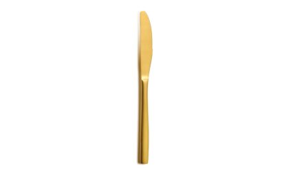 GOLD DESSERT KNIFE BCN SATIN GOLD