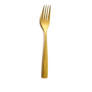 GOLD TABLE FORK BCN SATIN GOLD
