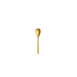COFFEE/MOKA SPOON CANADA M 18% 4MM. VINTAGE GOLD