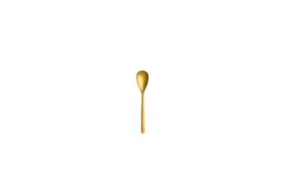COFFEE/MOKA SPOON CANADA M 18% 4MM. VINTAGE GOLD