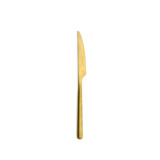 TABLE KNIFE CANADA M 18% 4MM. VINTAGE GOLD