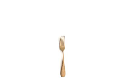 CAKE FORK CONTOUR 18/10 4MM. VINTAGE COPPER