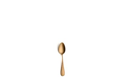 COFFEE/MOKA SPOON CONTOUR 18/10 4MM. VINTAGE COPPER