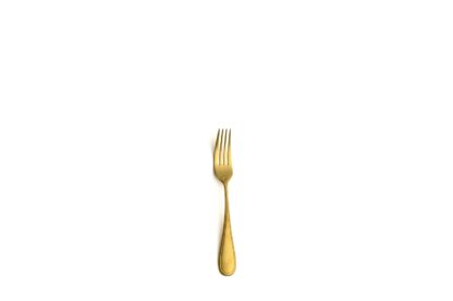 CAKE FORK CONTOUR 18/10 4MM. VINTAGE GOLD