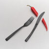 TEA SPOON HIDRAULIC 18% 3MM. SATIN BLACK - Image 3