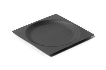 1 RATION CIRCLE PLATE ICE BLACK LAB 18/10 ACCESSORIES