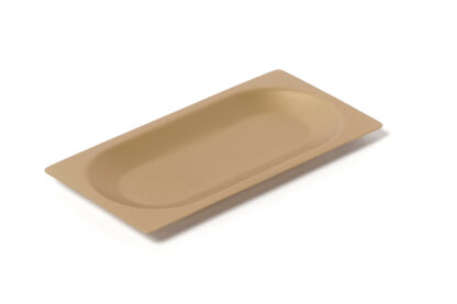 1/2 RATION OVAL PLATE ICE COPPER LAB 18/10 ACCESSORIES