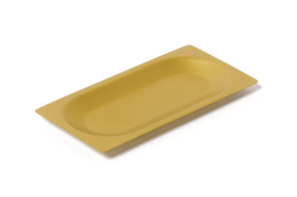 1/2 RATION OVAL PLATE ICE GOLD LAB 18/10 ACCESSORIES