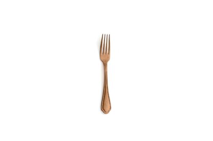 DESSERT FORK SANGIOVESE 18/10 3,5MM. VINTAGE COPPER