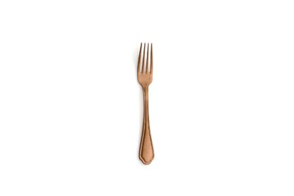 TABLE FORK SANGIOVESE 18/10 3,5MM. VINTAGE COPPER