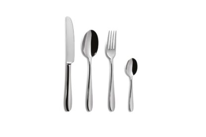 24 PIECES TULIP 18/10 4MM.
