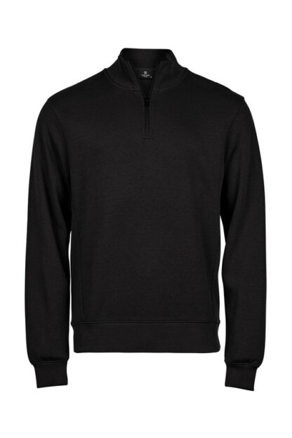 T5506 RIBBED INTERLOCK HALF ZIP - Image 2