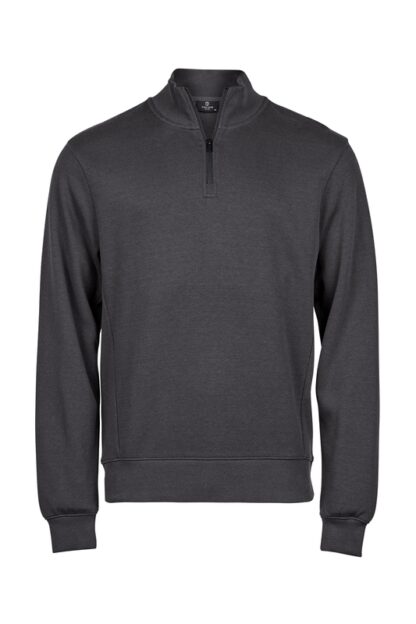 T5506 RIBBED INTERLOCK HALF ZIP - Image 3