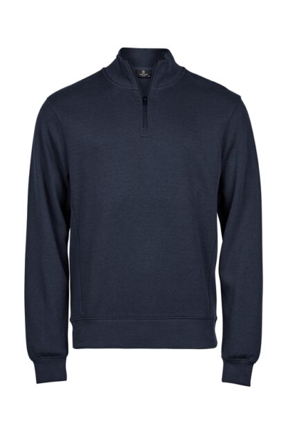 T5506 RIBBED INTERLOCK HALF ZIP - Image 4