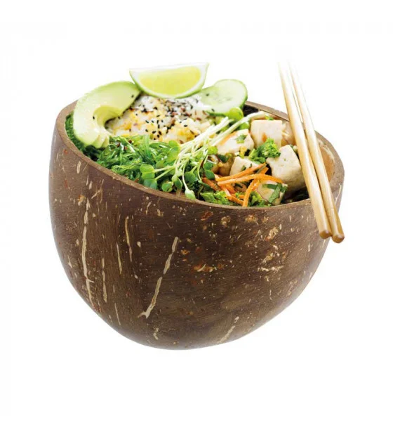 NATURAL COCONUT ROUND BOWL 25CL (CA=120) - Image 2